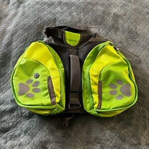 NWOT Green Dog Backpack YOUR DOG WEAR IT 55lb+
